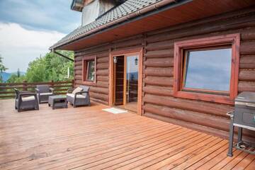 Фото номера Шале с одной спальней Шале Mountain cabin г. Pcim 19