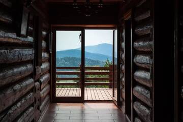 Фото номера Шале с одной спальней Шале Mountain cabin г. Pcim 24
